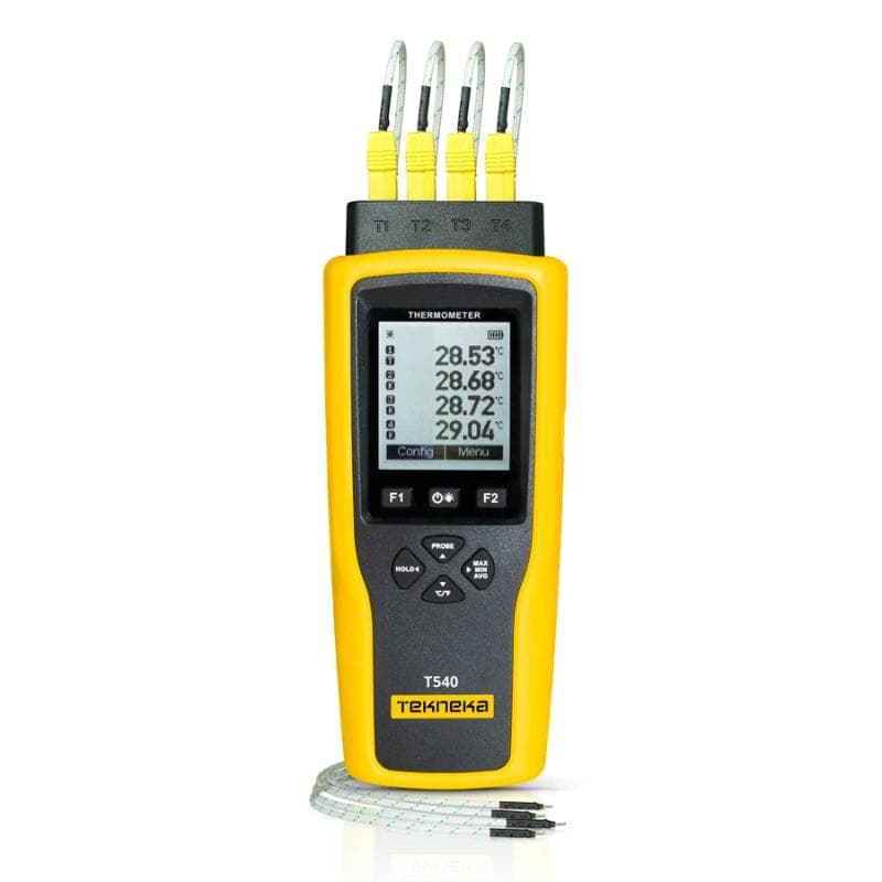 Tekneka – T540 Four Channel Thermometer Data Logger