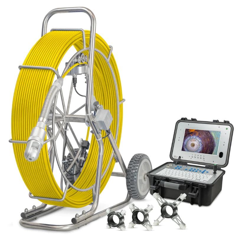 Tekneka – VSC212 Pipe Inspection Video Scope, Cable Length 120 Meter
