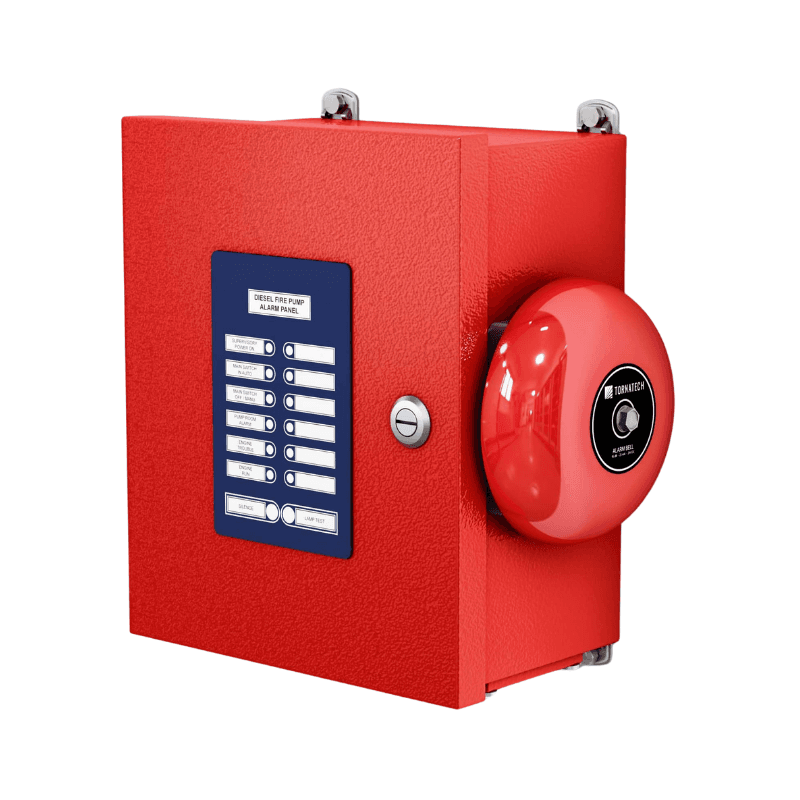 Tornatech Remote Alarm Panel – Single Diesel Pump (APD)