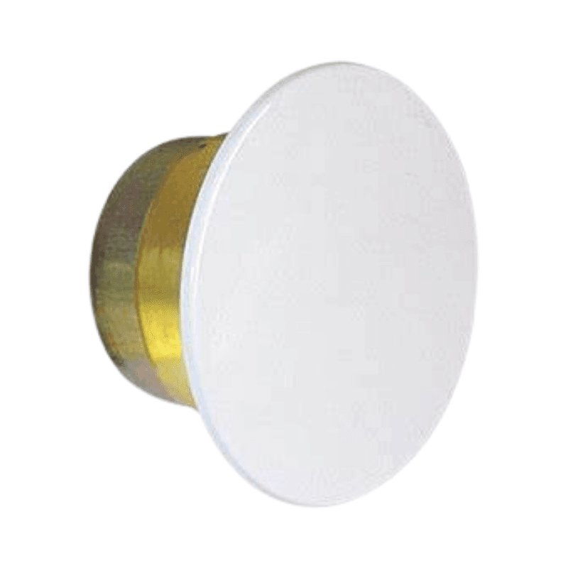 TUNA Concealed Pendent Fire Sprinkler Head with White Cover Plate
