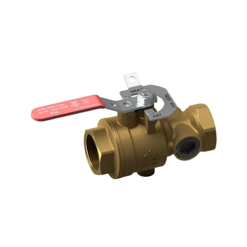 VTN01-025 – 1″ size 300PSI Test & Drain Valve, UL & FM APPROVED, Brand Flo