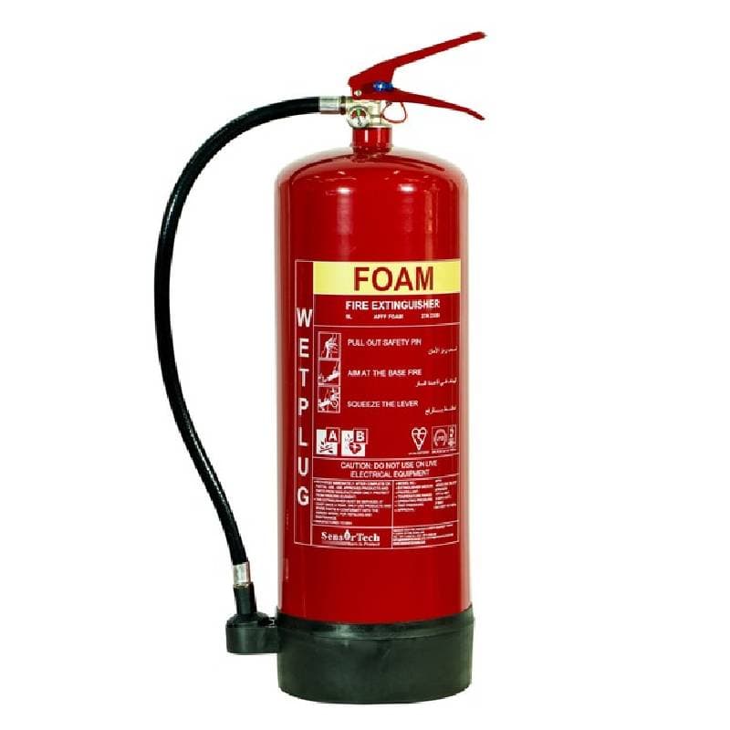 Wetplug – Portable Foam Fire Extinguisher Kitemark & LPCB Approved, 6ltr – WPF6