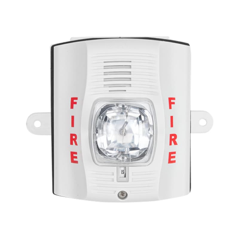 White Outdoor Horn Strobe