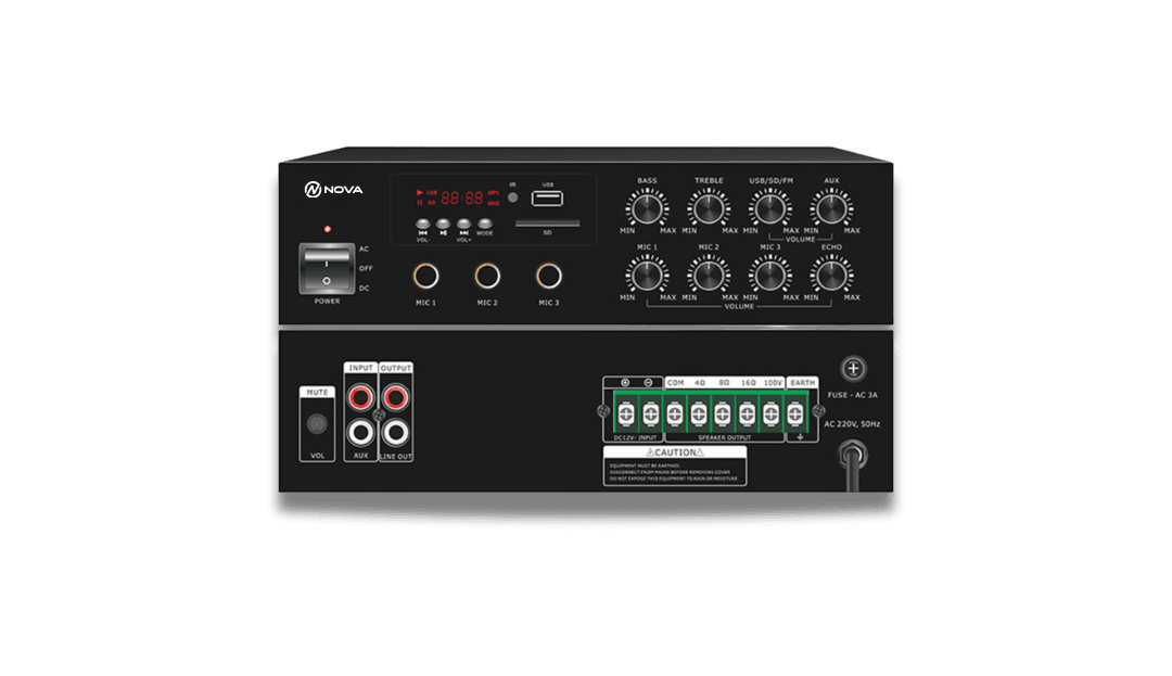 Novatech nt-30apa | pa amplifier