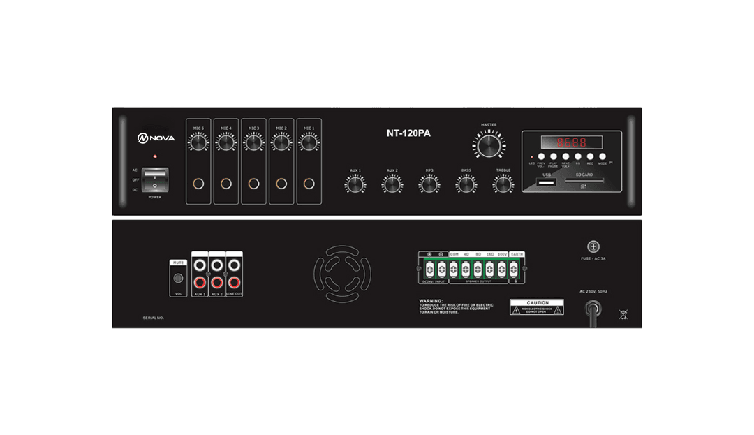 Novatech nt-120pa | pa amplifier