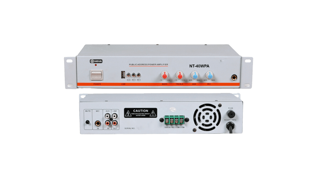 Novatech nt-40wpa | pa amplifier