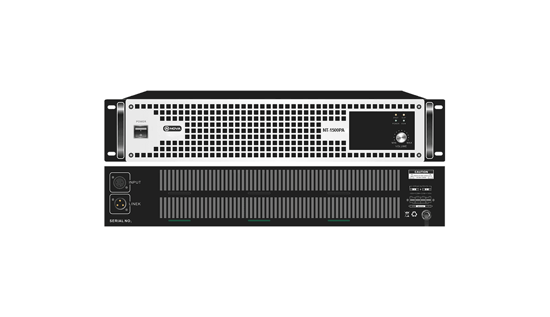 Novatech nt-1500pa | pa amplifier
