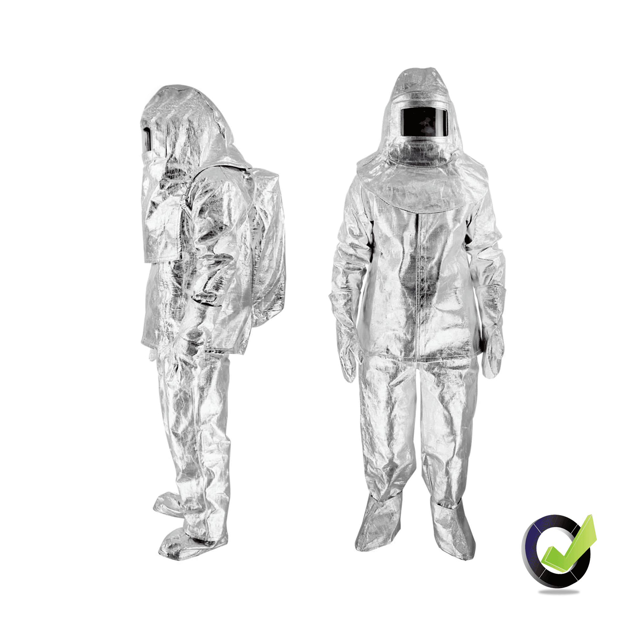 Fire Proof Dress (Complete, Silver Color)