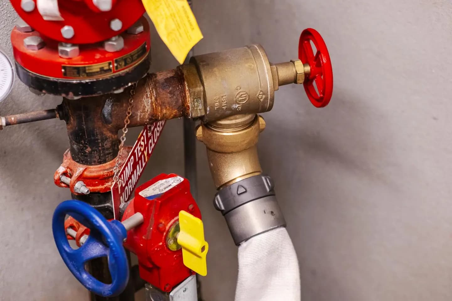65mm Oblique Landing Valve, Threaded Type (Class-I)