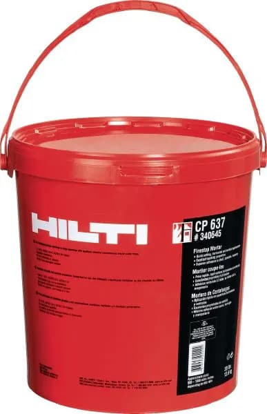 Hilti CP 637 Firestop mortar