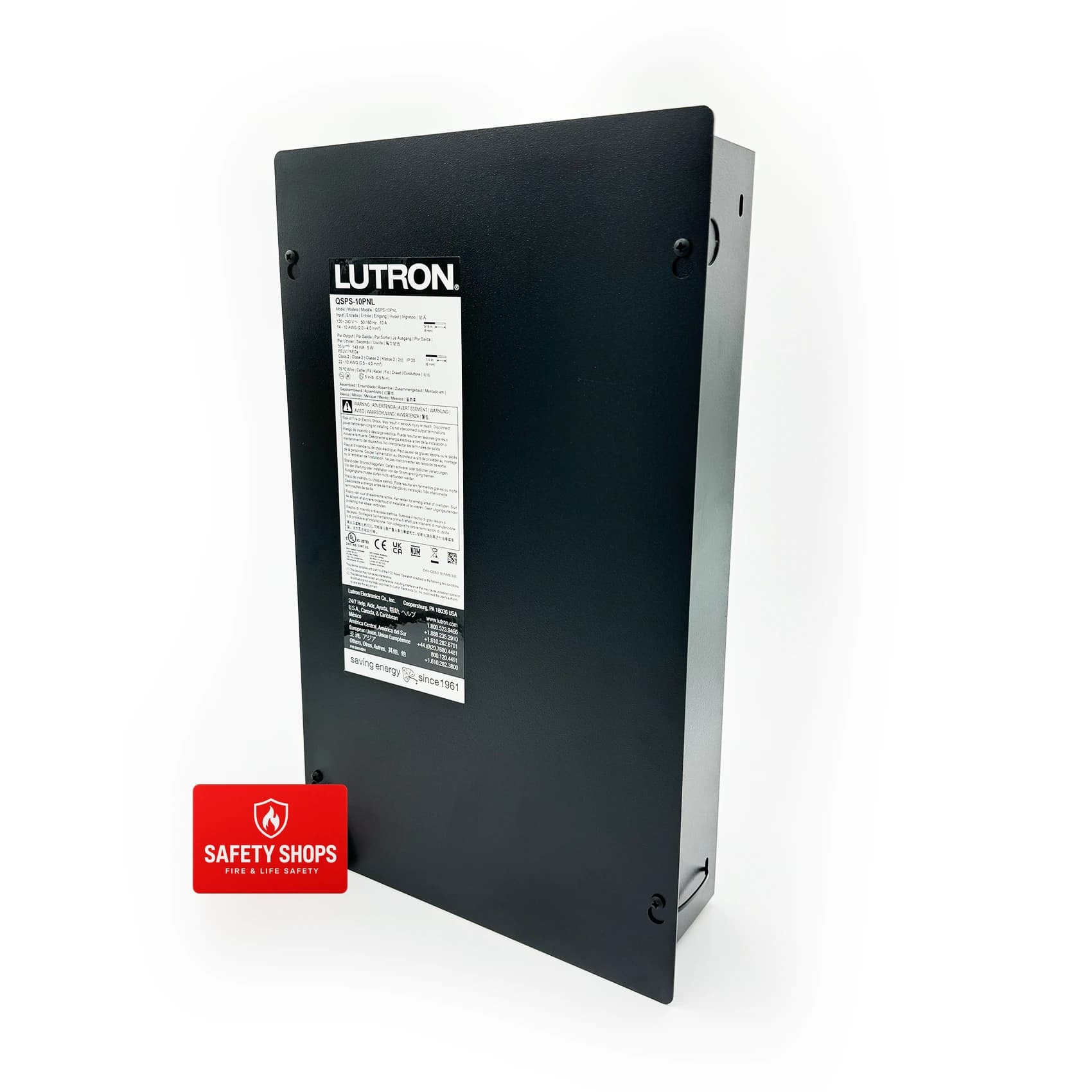 QSPS-10PNL | Lutron 10-Output Sivoia QS Smart Panel