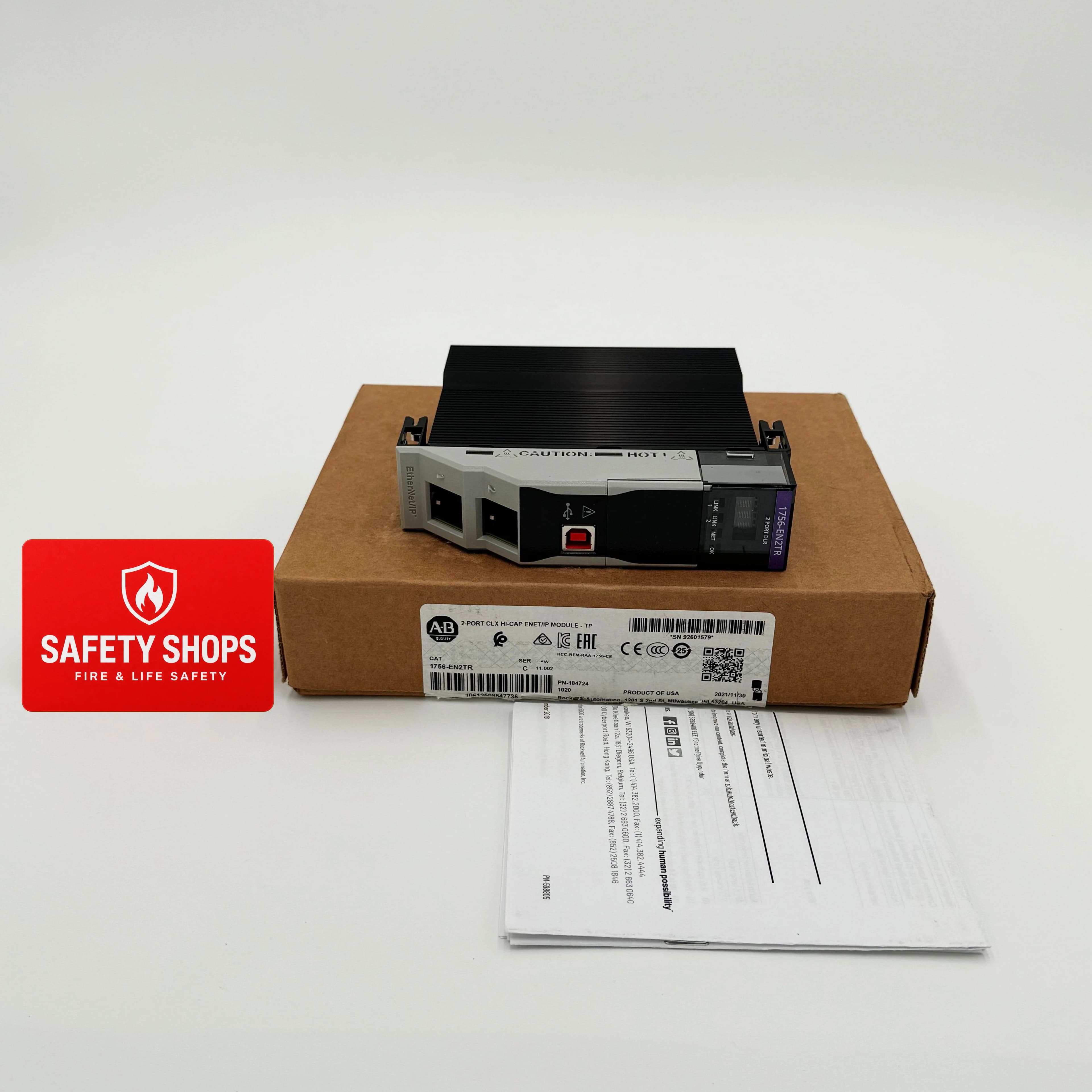 Allen-Bradley 1756-EN2TR ControlLogix Dual-Port EtherNet/IP Communication Module