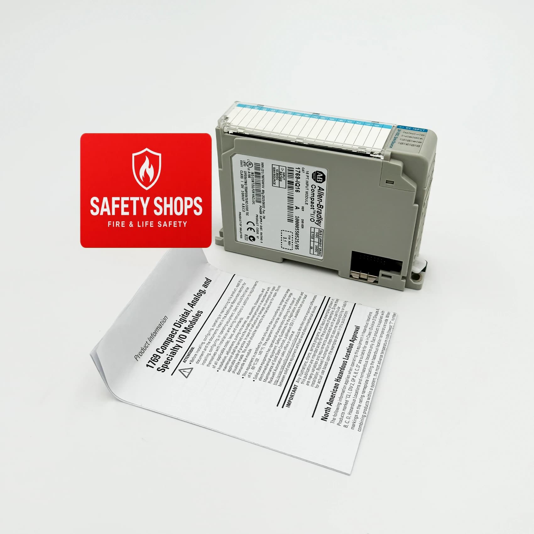 1769-IQ16 | Allen-Bradley CompactLogix Sink/Source Input Module 16 Point 24 VDC