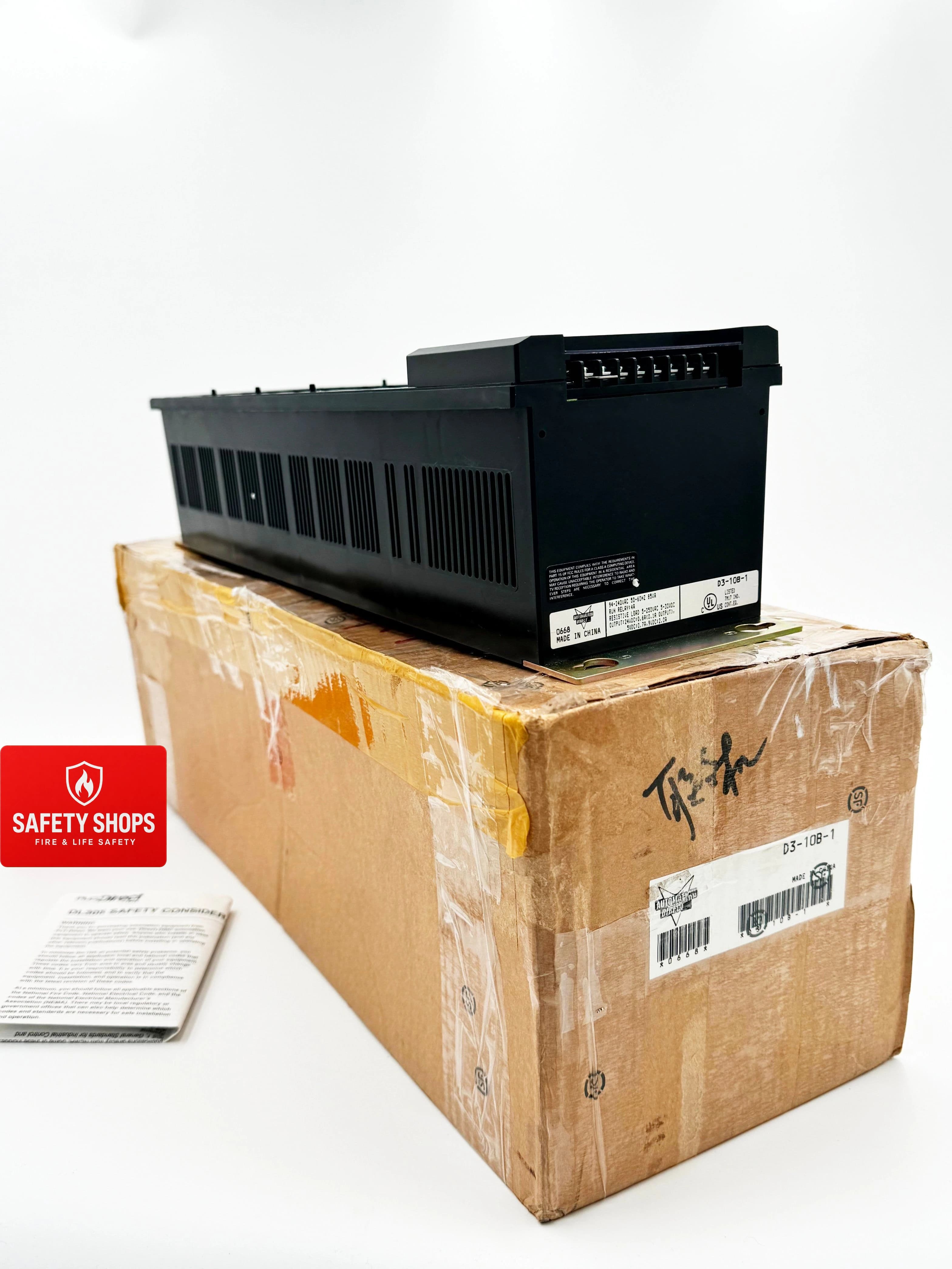 D3-10B-1 | Automation DirectLOGIC 10-Slot PLC I/O Base, 85–264 VAC, Panel-Mount