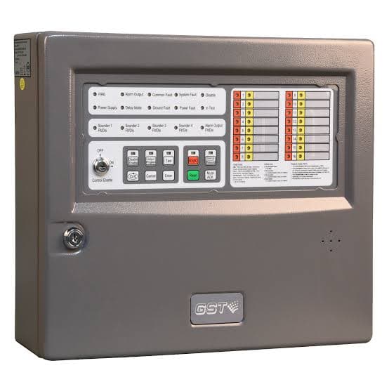 2 Loop Fire Alarm Control Panel with 4 NAC