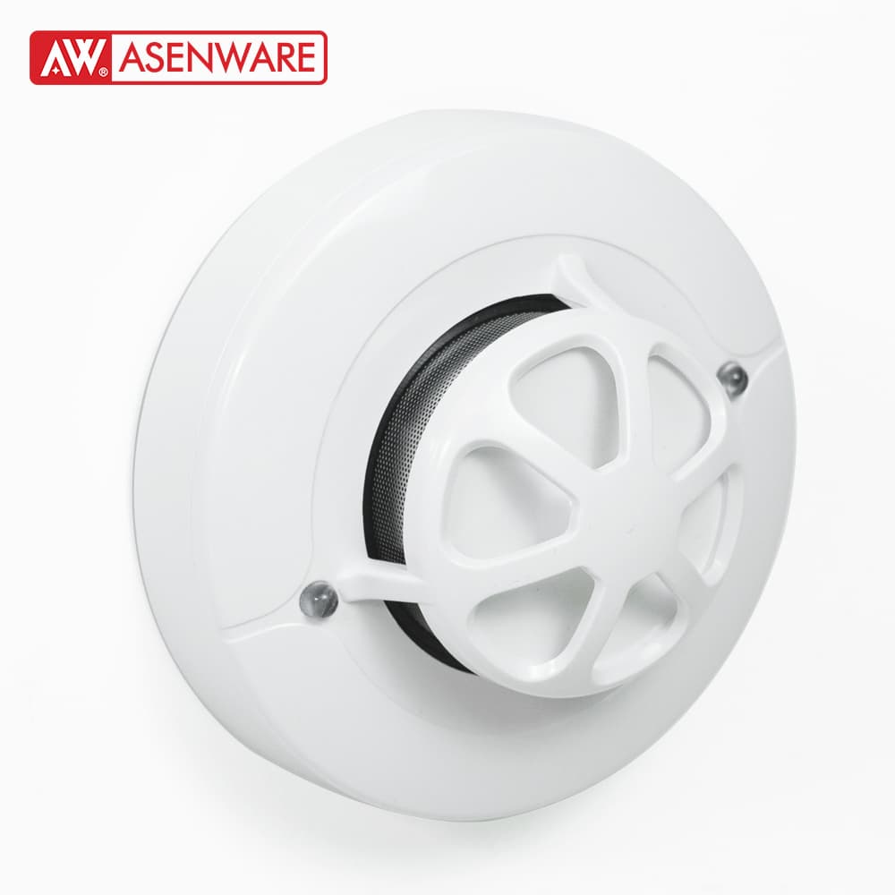 Addressable Combined Smoke And Heat Detector with Base