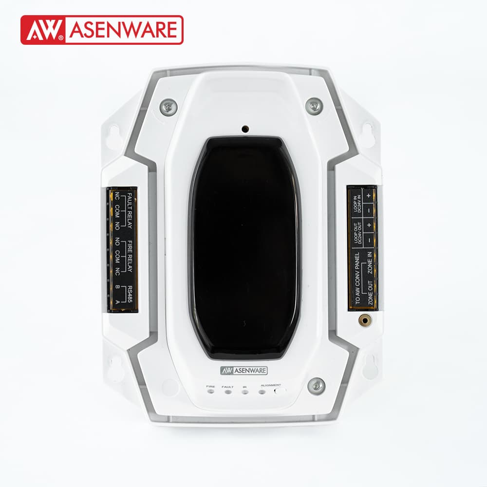 Conventional Linear Reflex Beam Smoke Detector With Reflector: