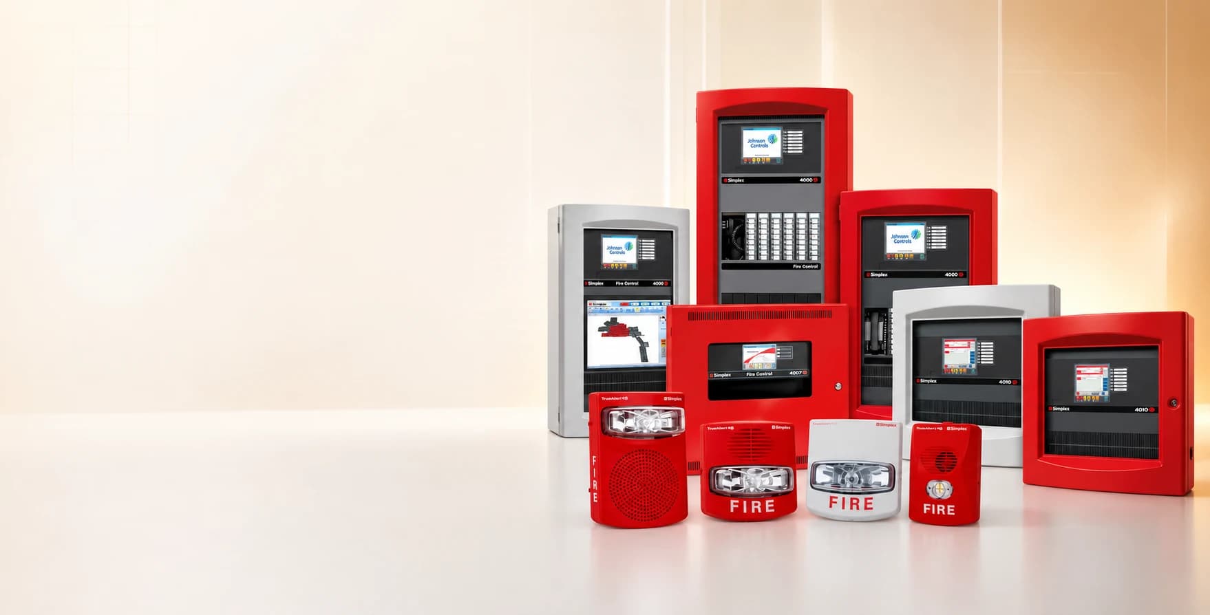 Simplex fire alarm systems available from Safety Shops UAE