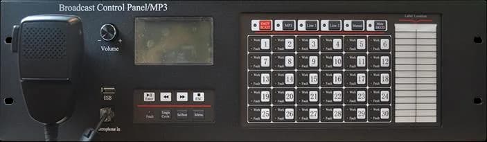 TG7100 Broadcast Control Panel