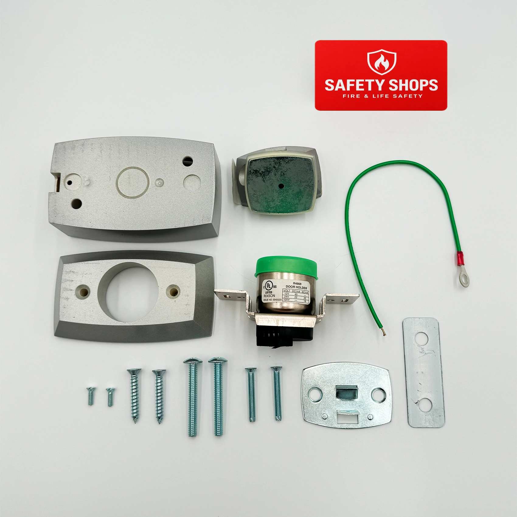 R4869 | Rixson Electromagnetic Door Holder, 12V, 24V, 120V