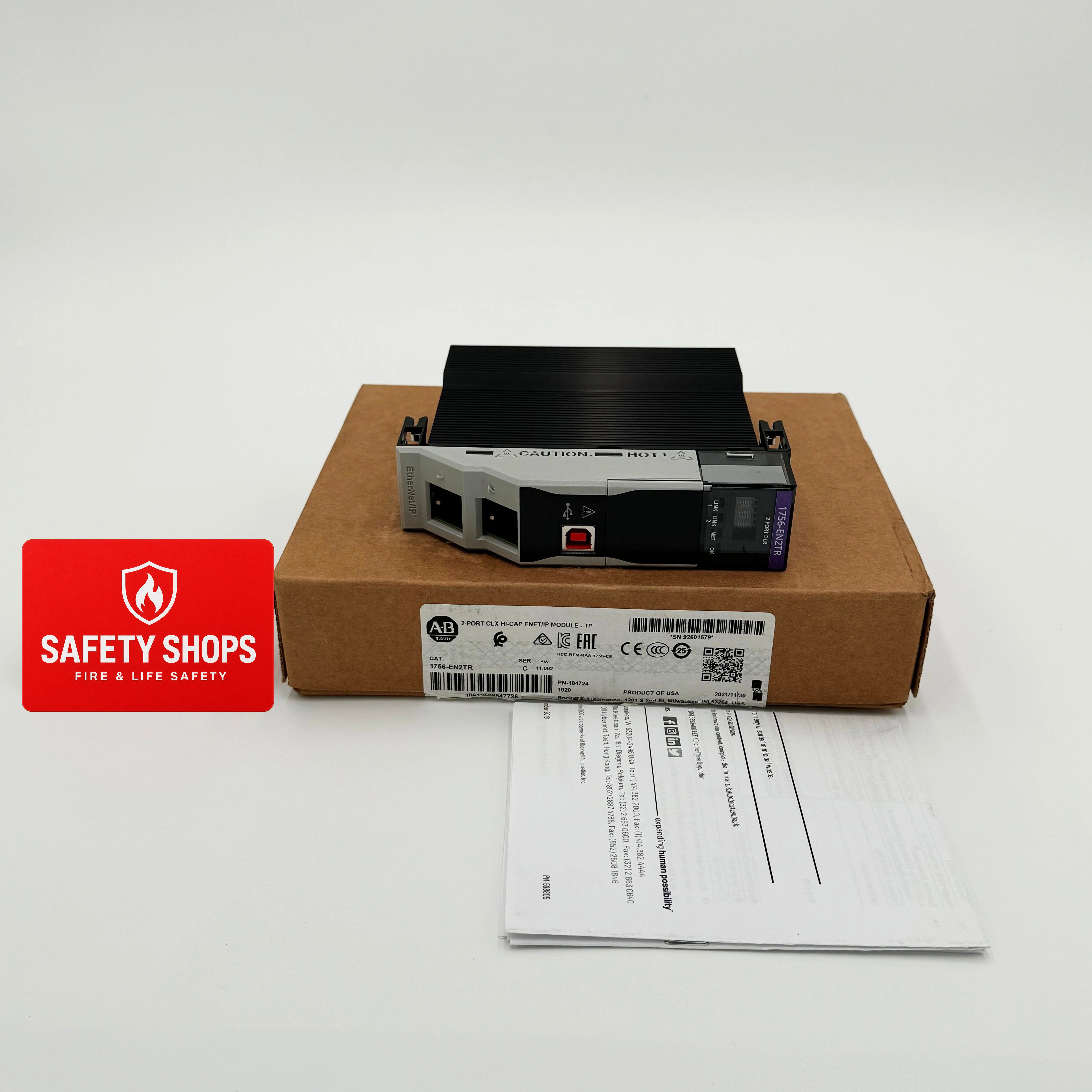 Allen-Bradley 1756-EN2TR ControlLogix Dual-Port EtherNet/IP Communication Module
