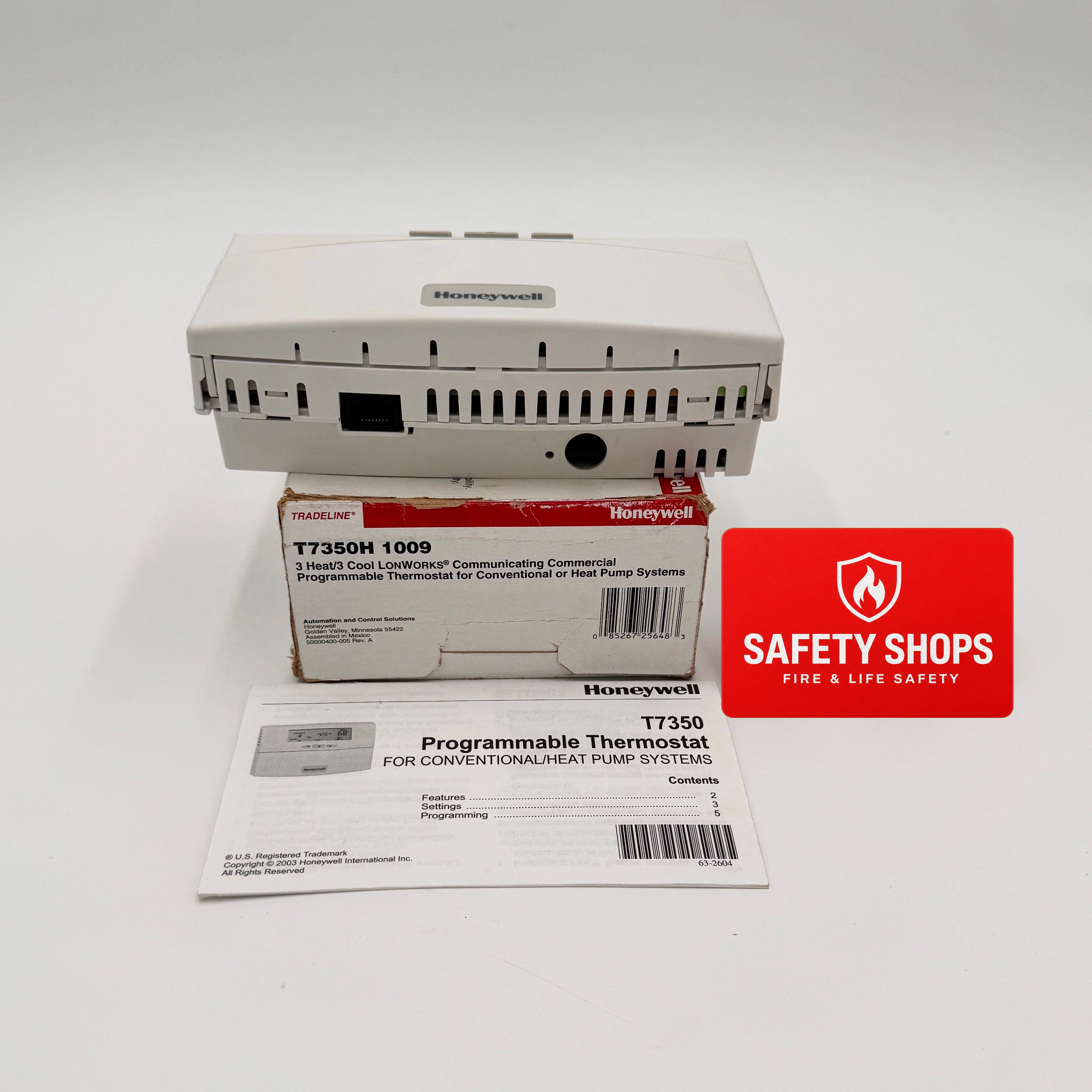 T7350H | Honeywell Communicating Programmable Commercial Thermostat