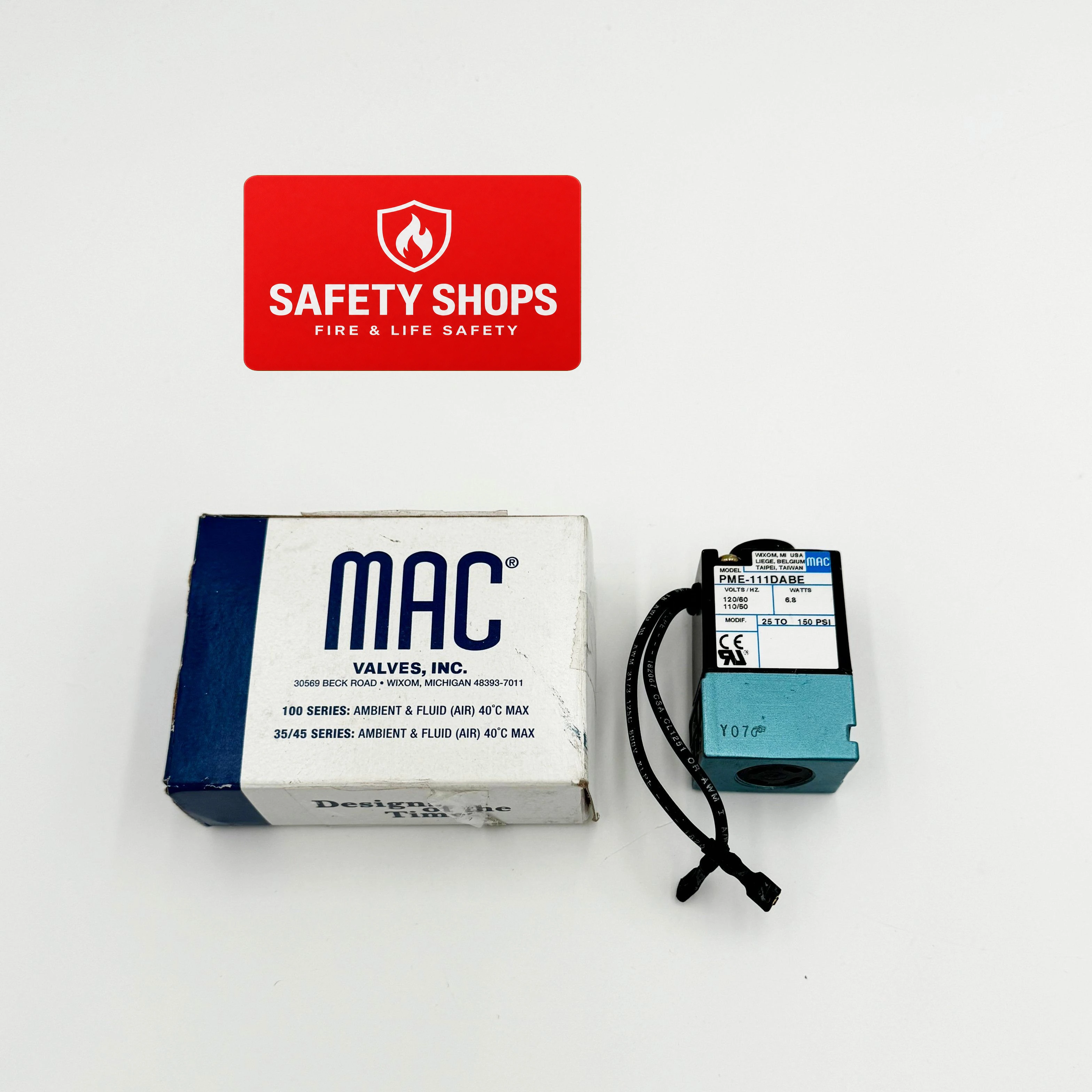 PME-111DABE | Mac Valves Solenoid Valve 110–120VAC